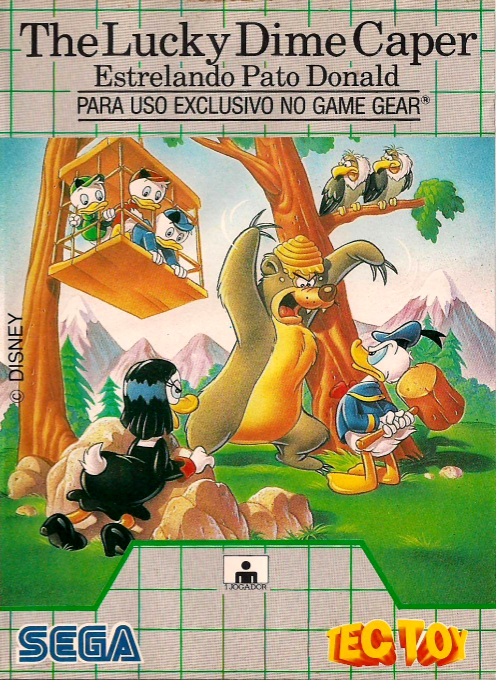 Lucky Dime Caper Starring Donald Duck, The — box-2D (BR)