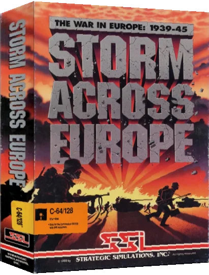 Storm Across Europe — box-3D (US)