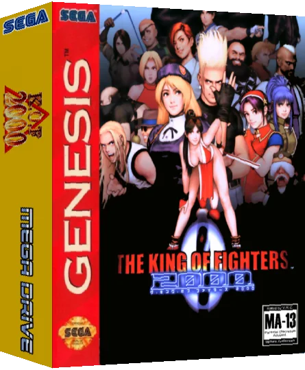 King of Fighters 2000, The — box-3D (US)