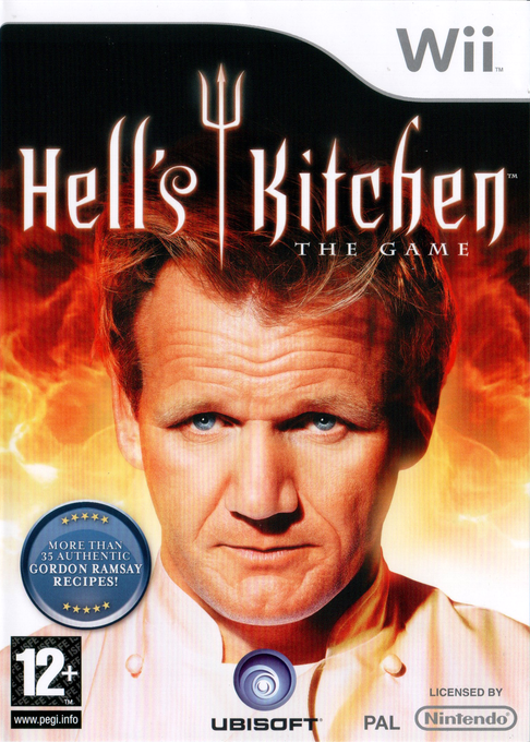 Hell's Kitchen - The Game — box-2D (EU)