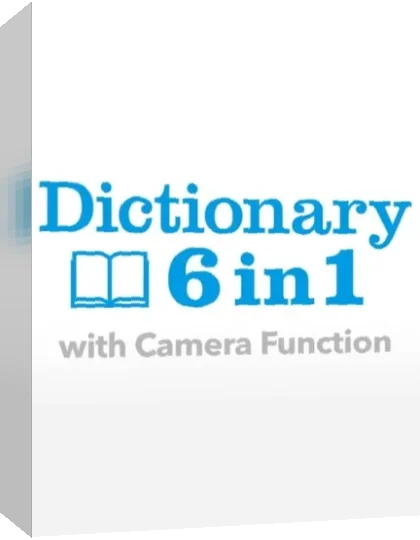 Dictionary 6 in 1 with Camera Function — box-3D (WOR)
