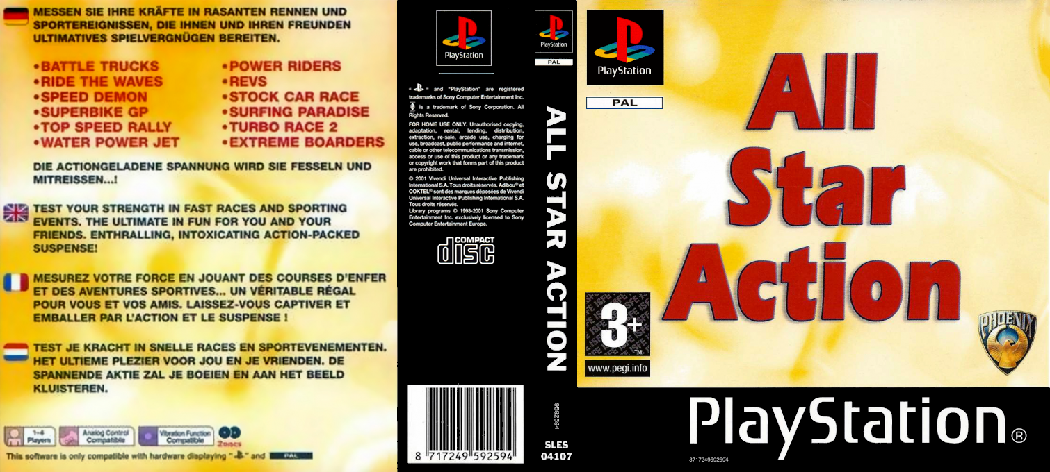 All Star Action — box-texture (EU)