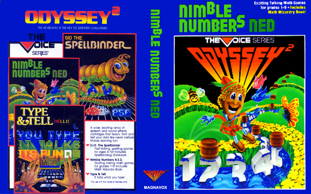 Nimble Numbers Ned — box-texture (US)
