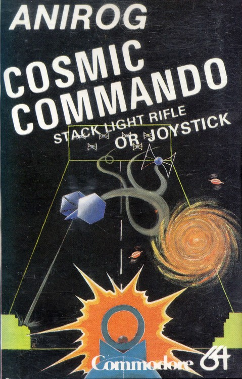 Cosmic Commando box art