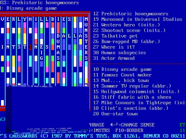 Tommy's Crosswords — mixrbv2 (WOR)