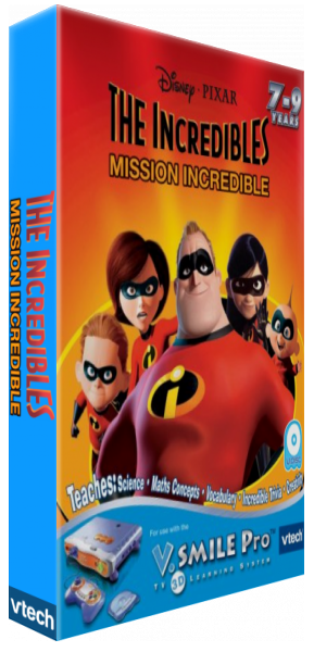 Incredibles, The - Mission Incredible — box-3D (EU)