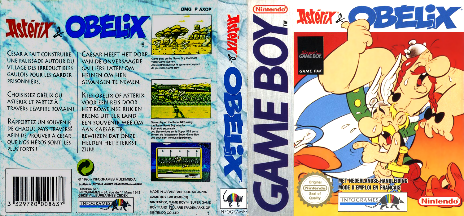 Asterix And Obelix — box-texture (EU)