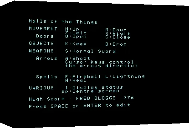 Halls Of The Things — box-3D (WOR)