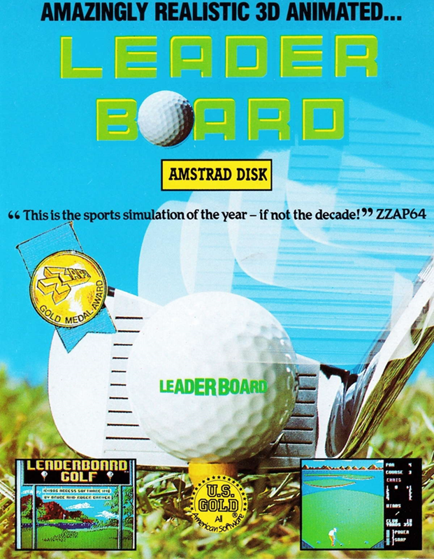 Leader Board box art