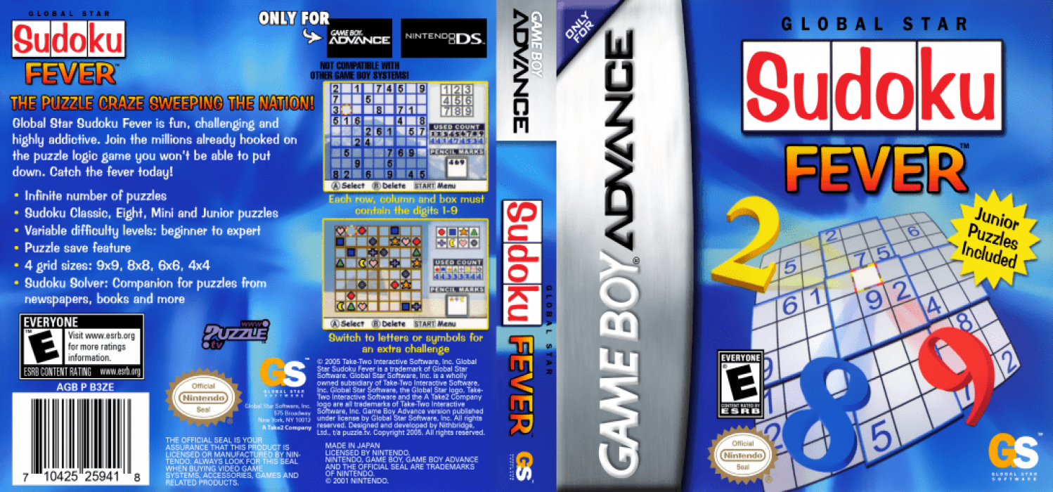 Sudoku Fever — box-texture (US)