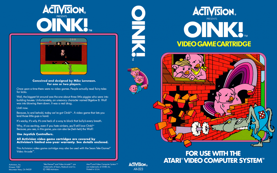 Oink! — box-texture (US)