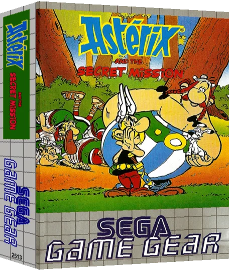 Asterix and the Secret Mission — box-3D (EU)
