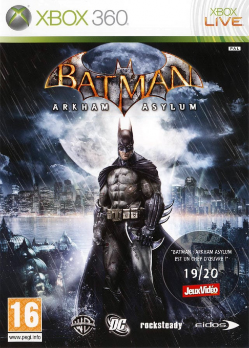 Batman - Arkham Asylum — box-2D (FR)