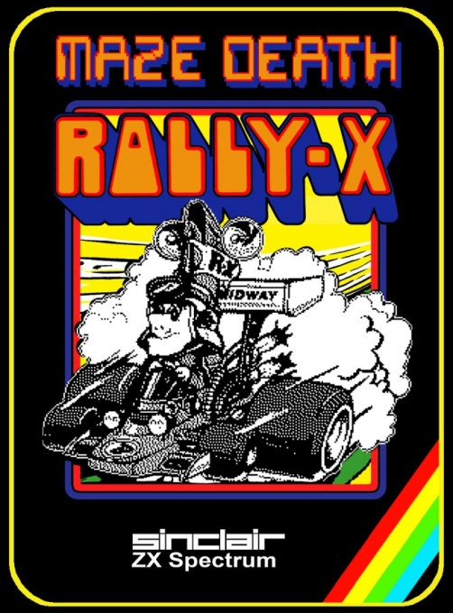 Maze Death Rally-X box art