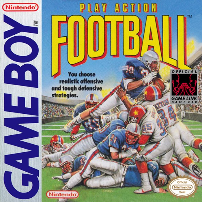 Play Action Football box art