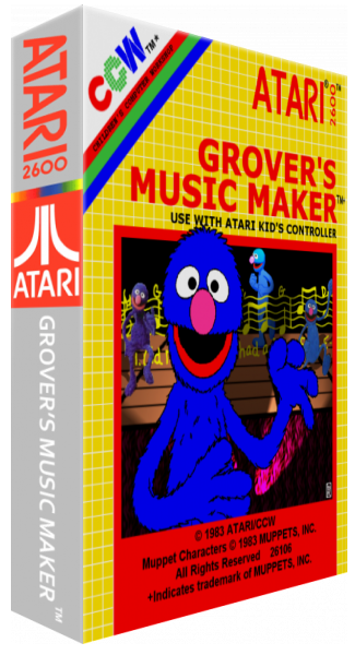 Grover's Music Maker — box-3D (US)