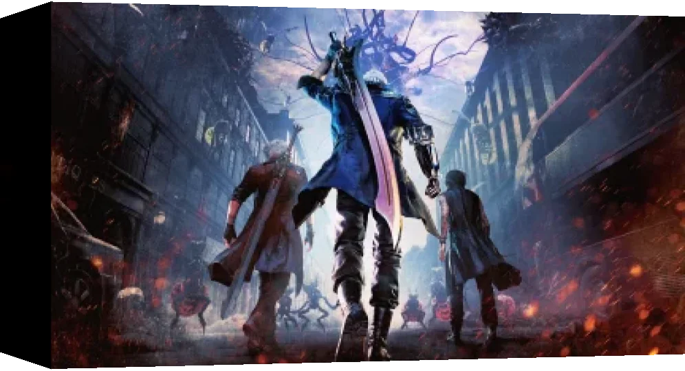 Devil May Cry 5 — box-3D (WOR)