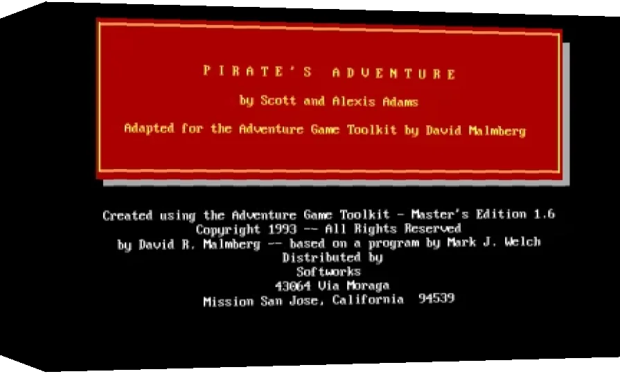 Pirate's Adventure — box-3D (WOR)