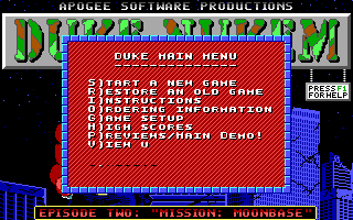 Duke Nukum : Episode 2 Mission Moonbase — sstitle (WOR)