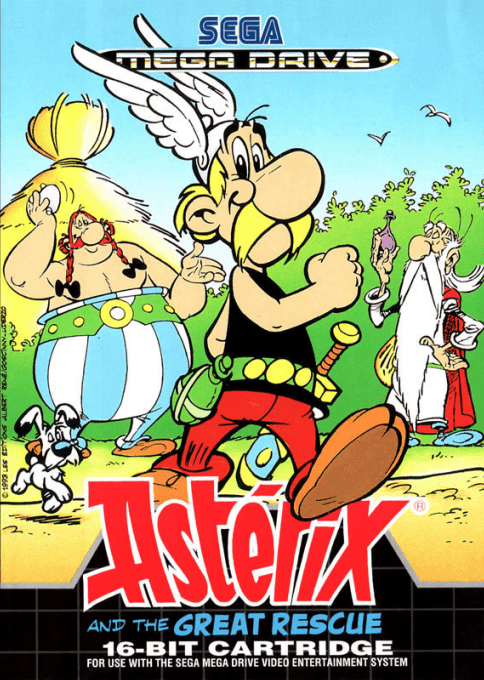 Astérix And The Great Rescue — box-2D (EU)
