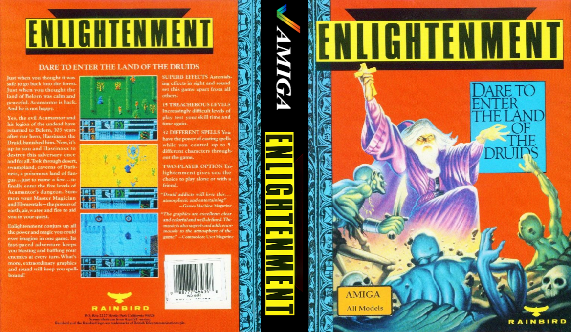 Enlightenment - Druid II — box-texture (US)