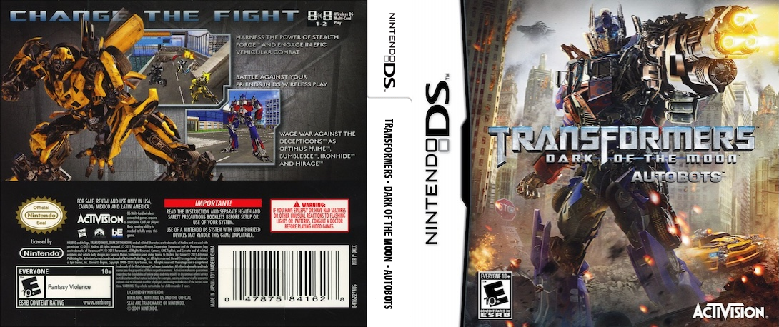 Transformers - Dark of the Moon - Autobots — box-texture (US)