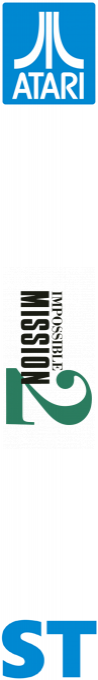 Impossible Mission 2 — box-2D-side (US)