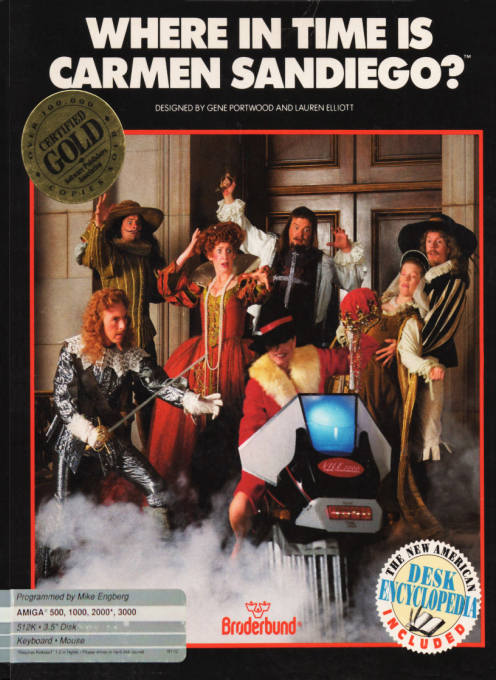 Where In Time Is Carmen Sandiego? box art