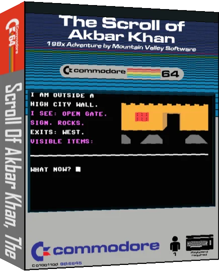 The Scroll of Akbar Khan — box-3D (CUS)