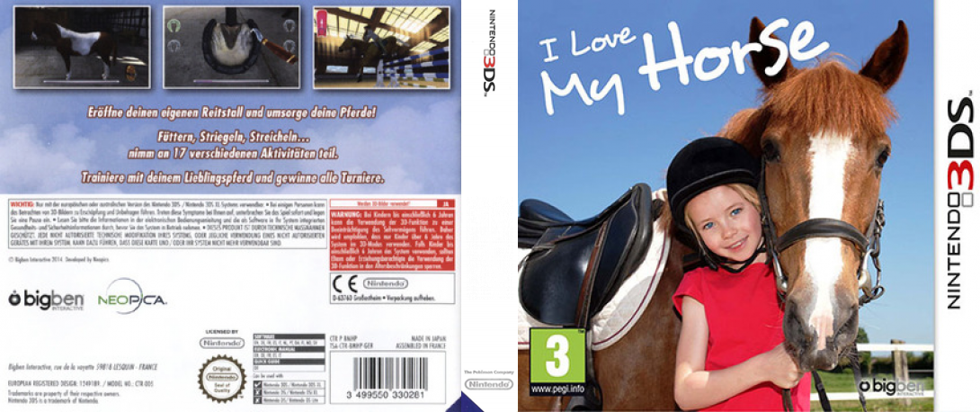 I Love My Horse — box-texture (EU)