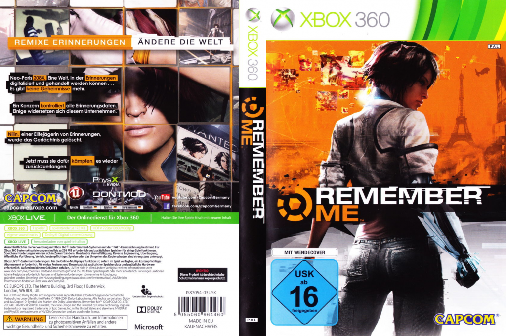 Remember Me — box-texture (DE)