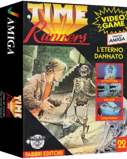Time Runners 22 - The Eternal Damned — box-3D (IT)