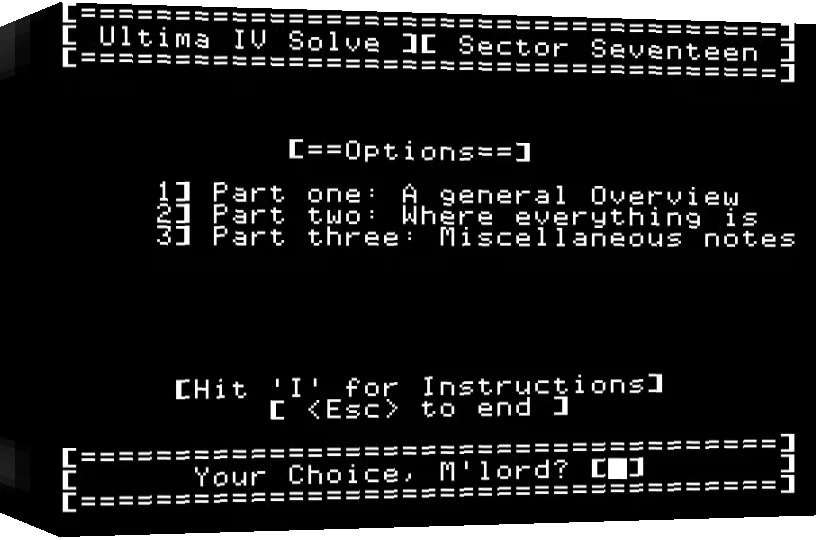 Ultima IV Solve Disk — box-3D (WOR)
