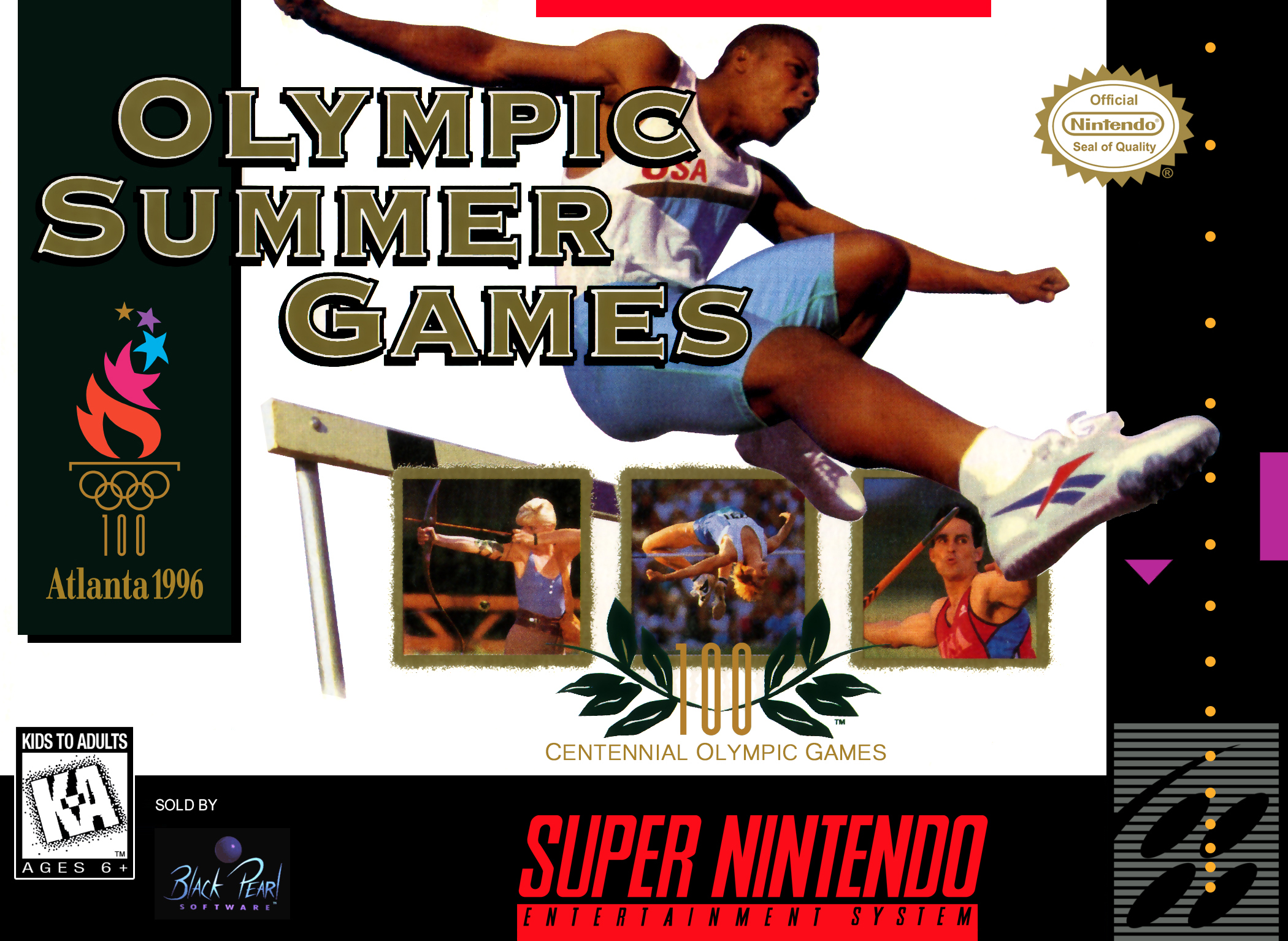 Olympic Summer Games box art