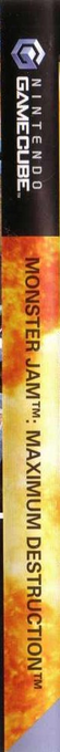 Monster Jam - Maximum Destruction — box-2D-side (DE)