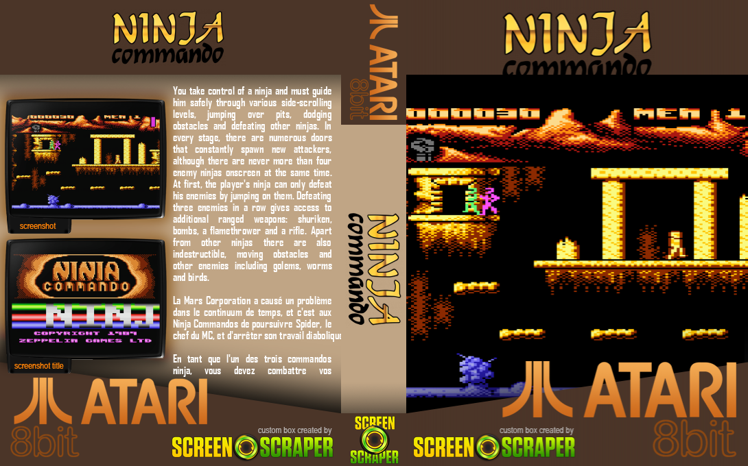 Ninja Commando — box-texture (SS)