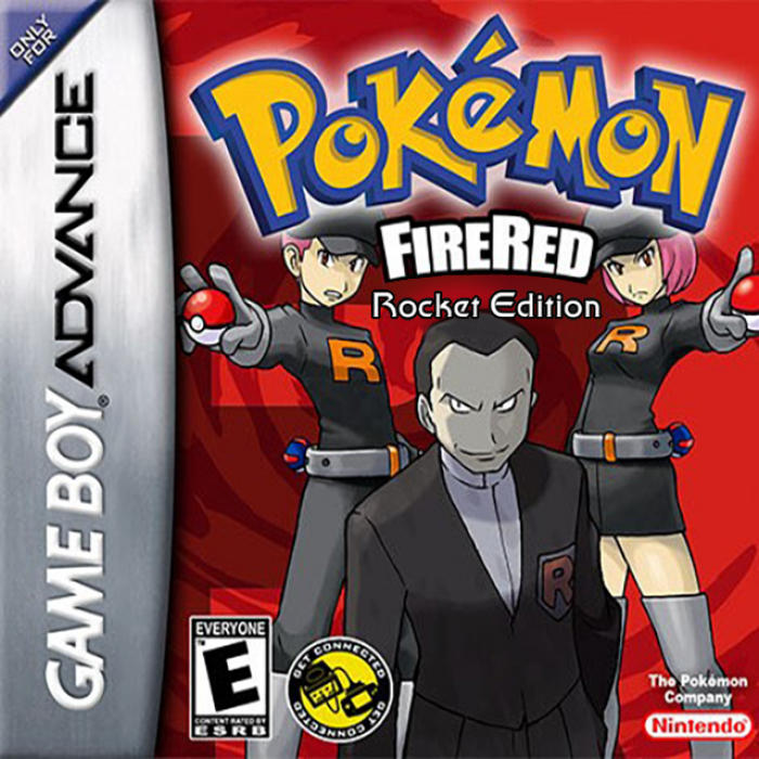 Pokémon FireRed : Rocket Edition box art