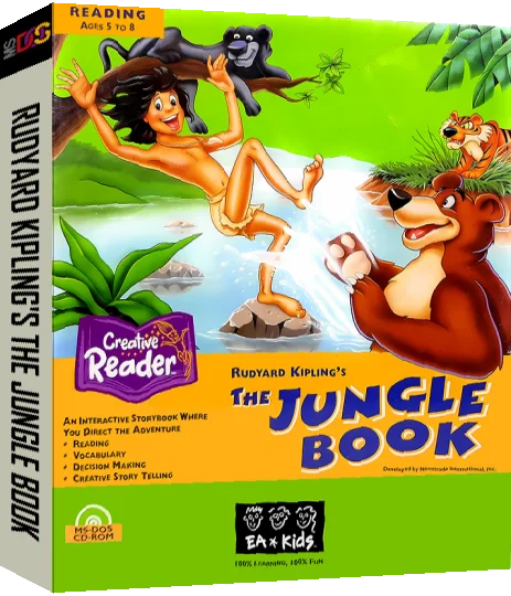 Rudyard Kipling's The Jungle Book — box-3D (US)