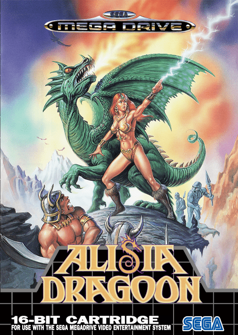 Alisia Dragoon — box-2D (EU)