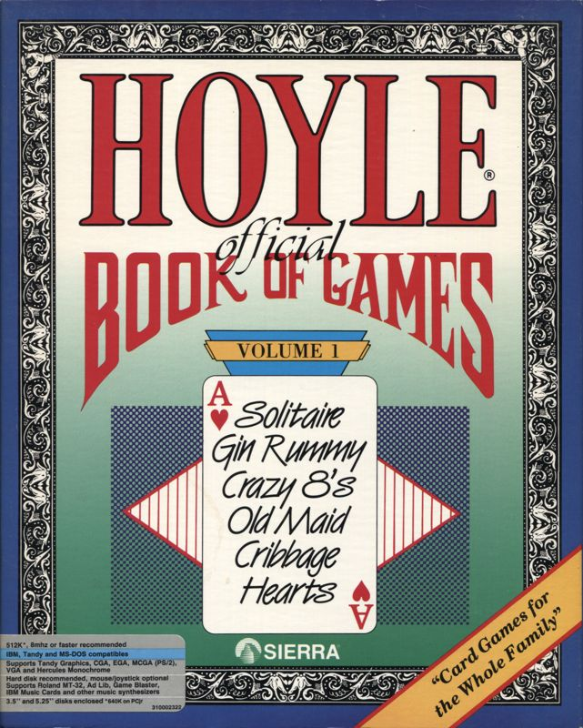 Hoyle Official Book Of Games - Volume 1 box art