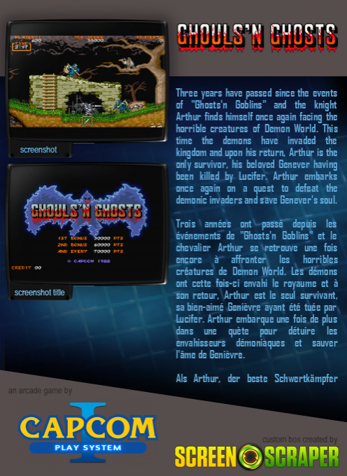Ghouls'n Ghosts — box-2D-back (SS)