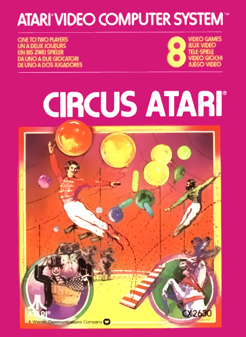 Circus Atari — box-2D (EU)