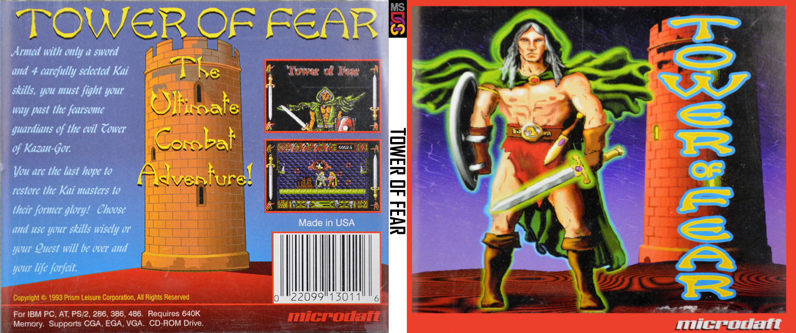 Tower of Fear — box-texture (CUS)