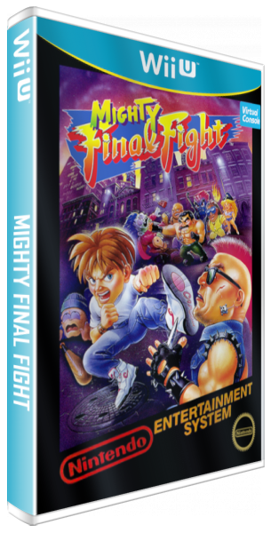 Mighty Final Fight — box-3D (CUS)