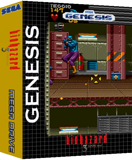 Biohazard 3 : Sars War — box-3D (SS)