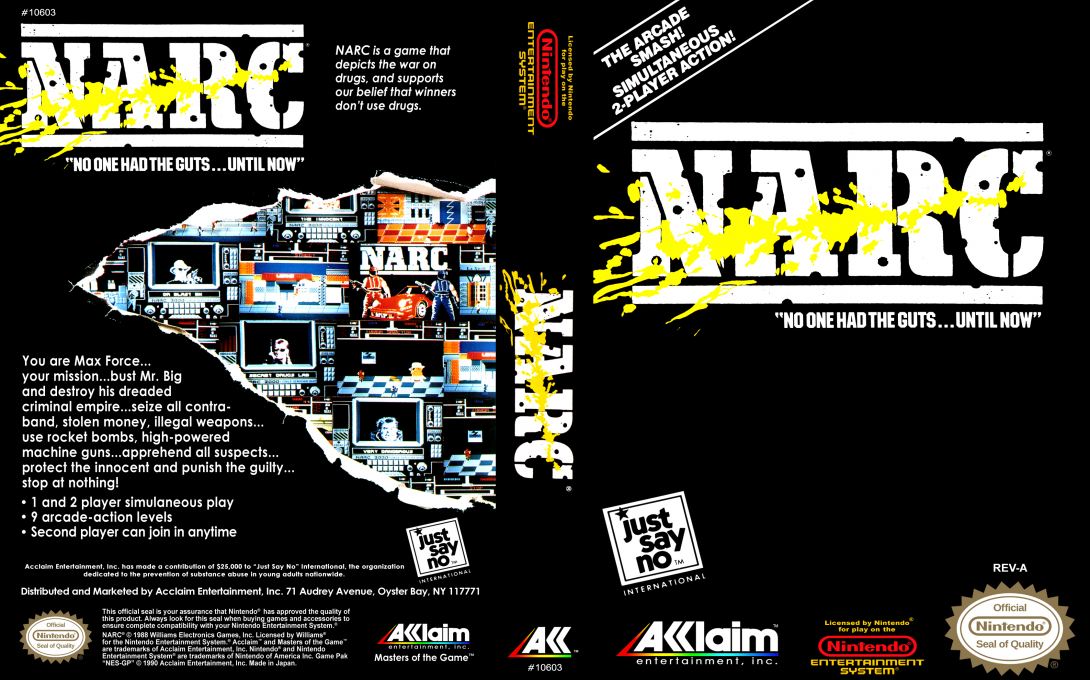 Narc — box-texture (US)