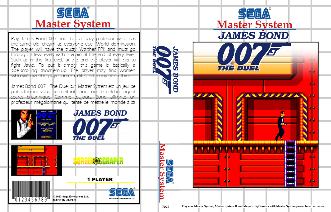 James Bond 007 - The Duel — box-texture (SS)
