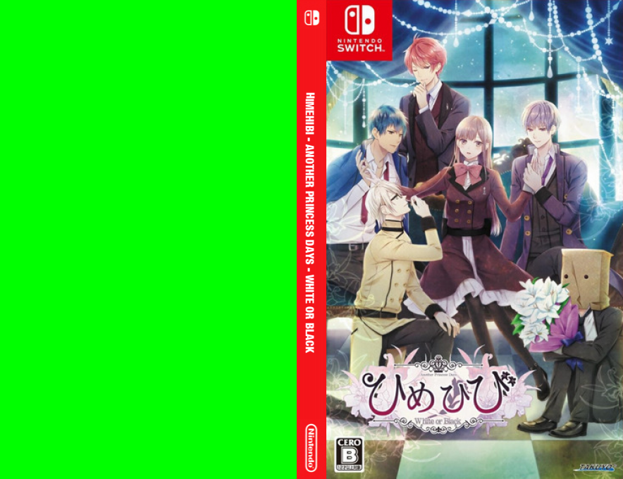 Himehibi - Another Princess Days - White or Black — box-texture (JP)