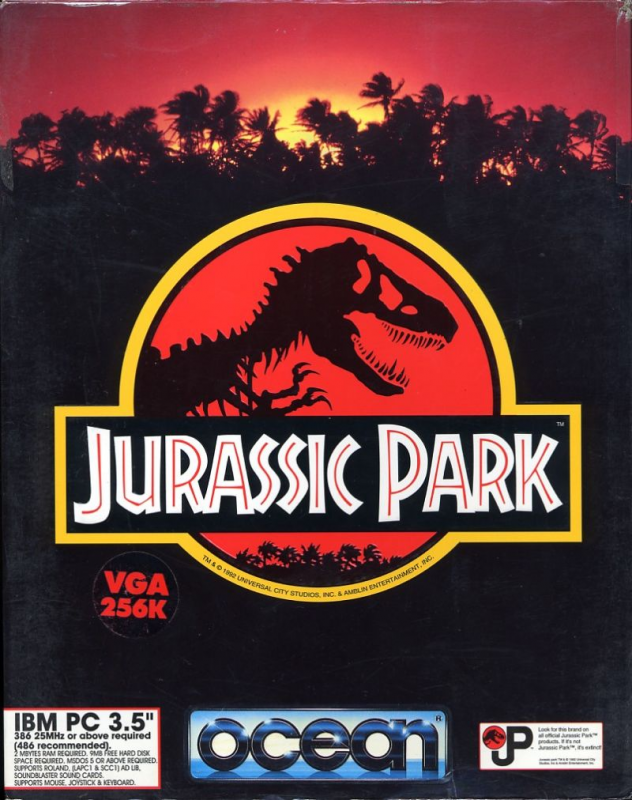 Jurassic Park — box-2D (EU)