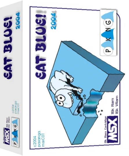 Eat Blue! 2004 — box-3D (EU)